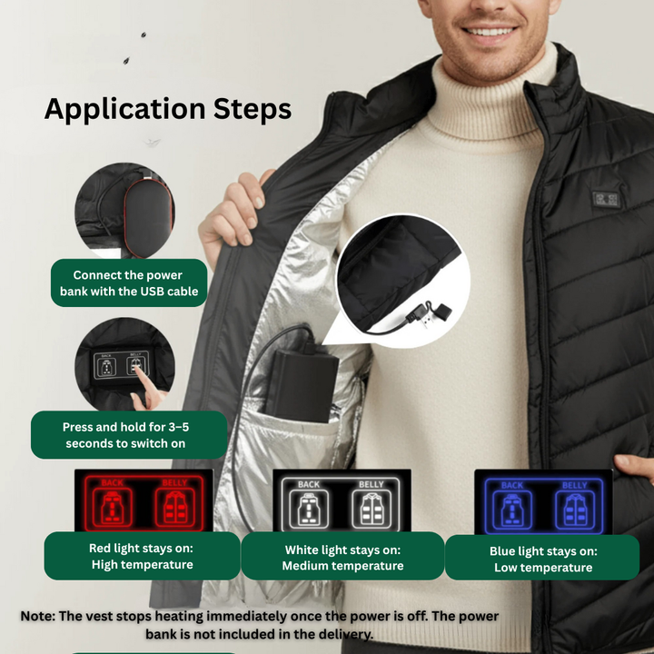 EIRA – HEATED WINTER GILET