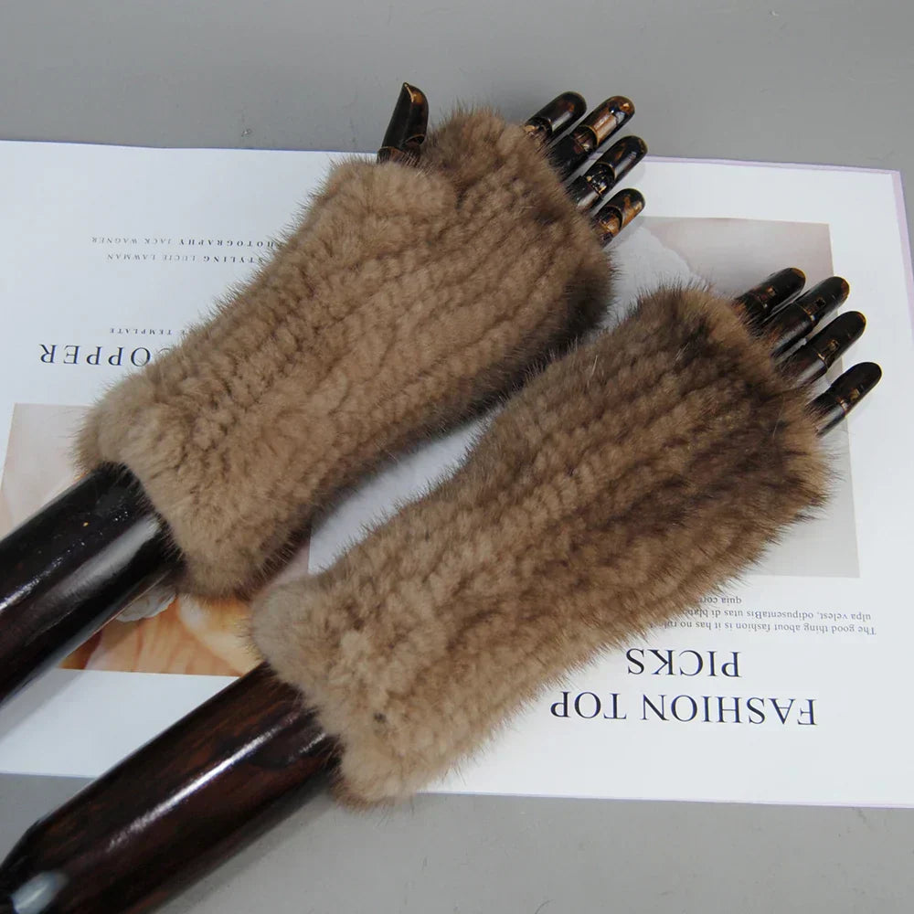 Vanessa | Mink Fur Gloves