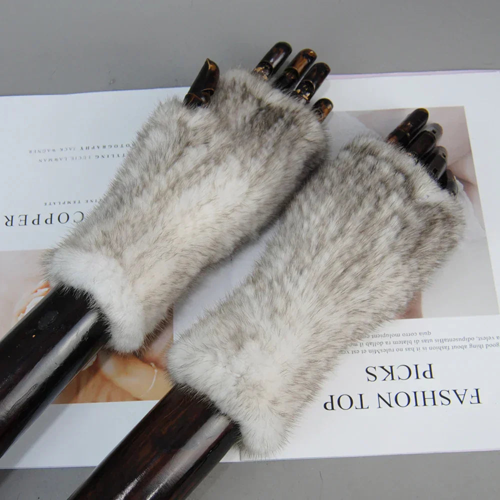Vanessa | Mink Fur Gloves