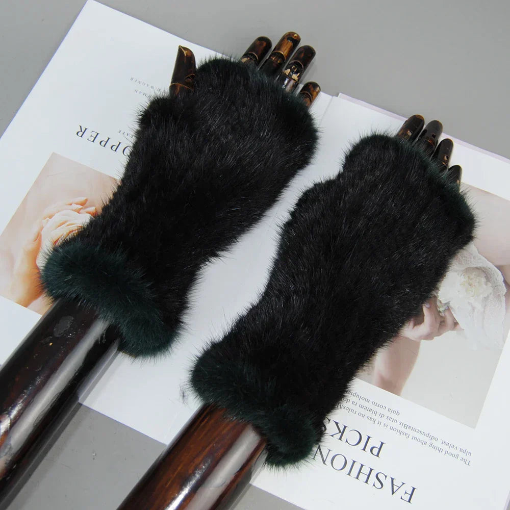 Vanessa | Mink Fur Gloves