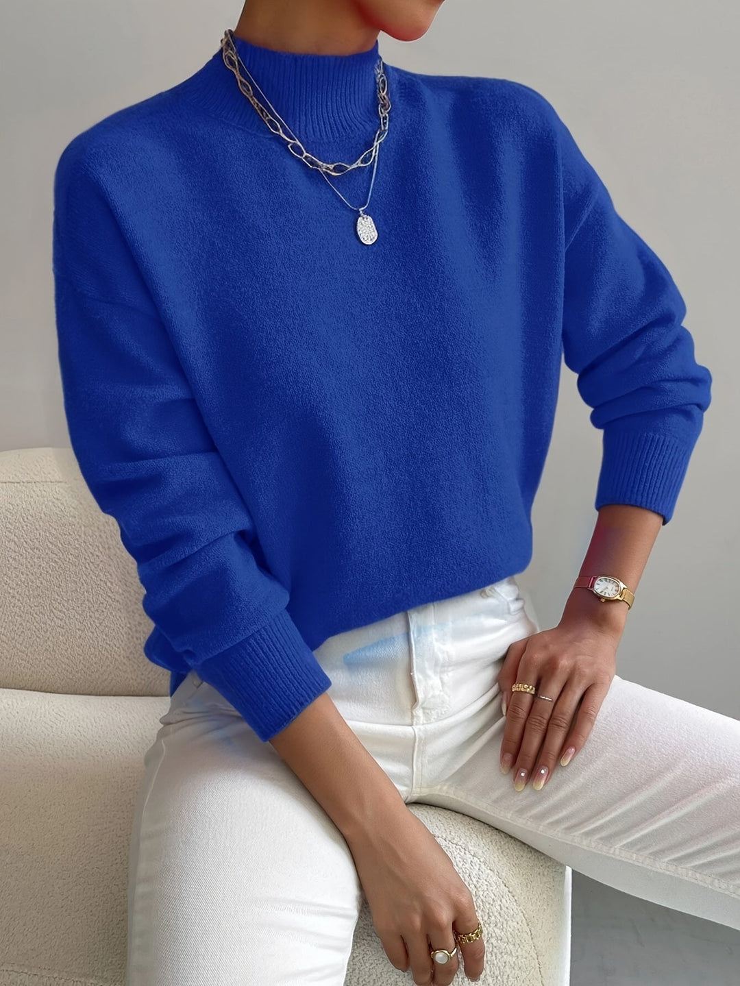 Gertrud - Elegant Knitted Sweater